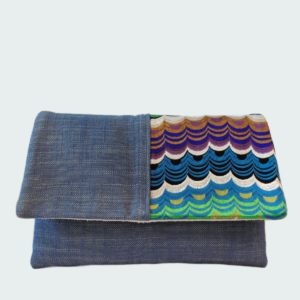 Pochette donna Embroidered Blue