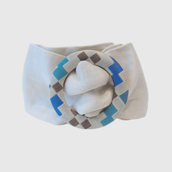 Cintura Donna Raso Azzurra - immagine 3