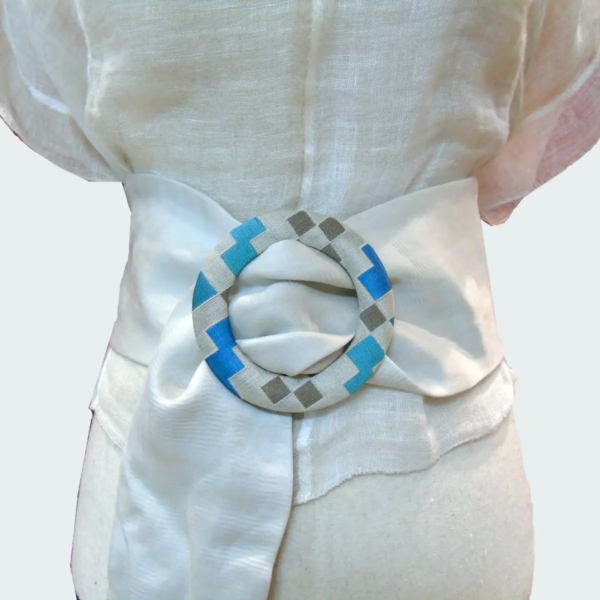 Cintura Donna Raso Azzurra