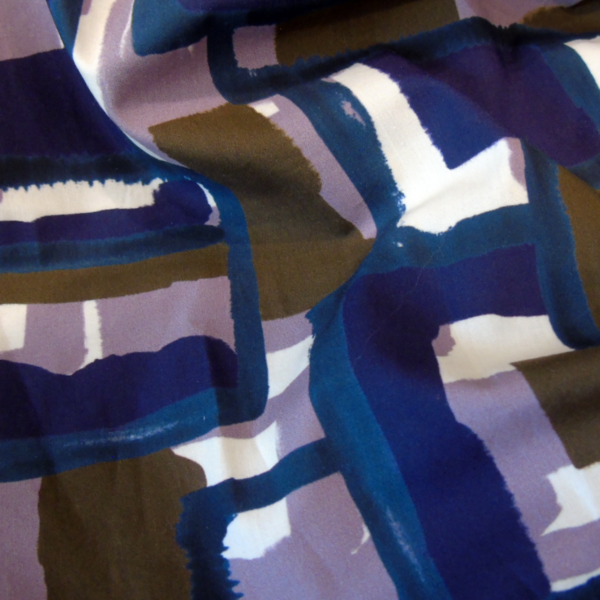 Sciarpa donna double face abstract V2 - immagine 3