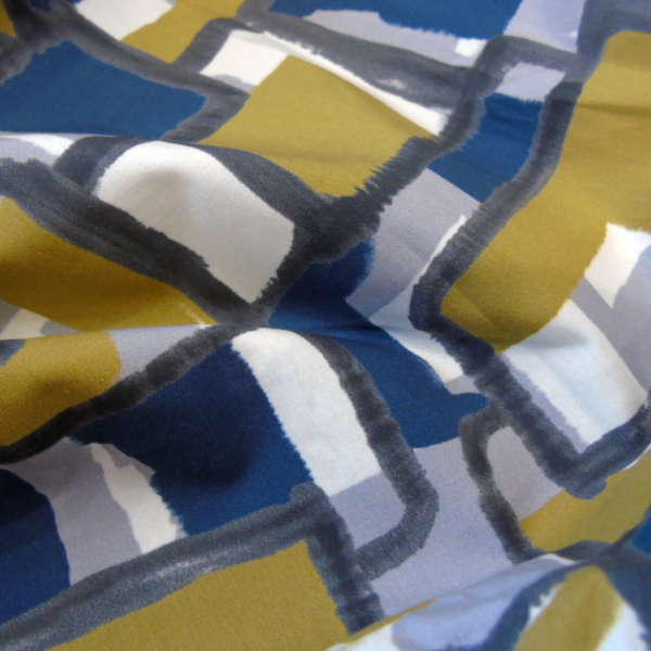 Sciarpa donna double face abstract - immagine 3