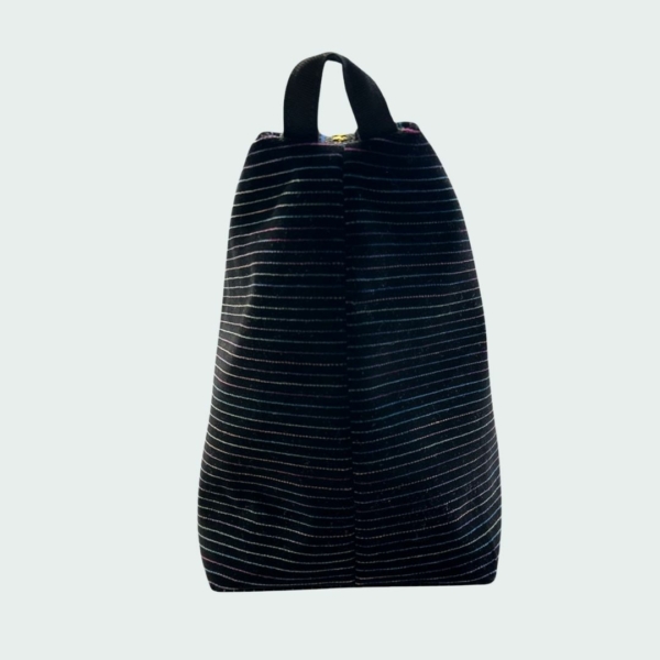 Trousse Dandy stripe nera - immagine 2