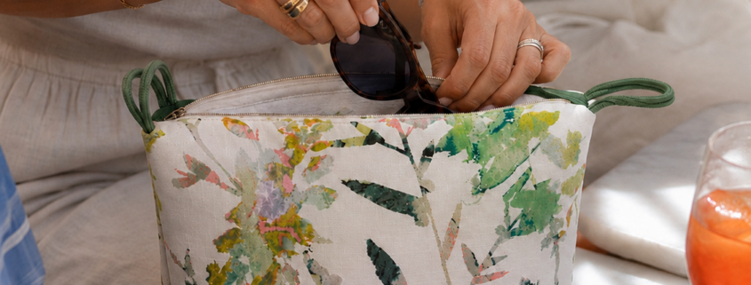 Grande Hana Trousse da donna in cotone
