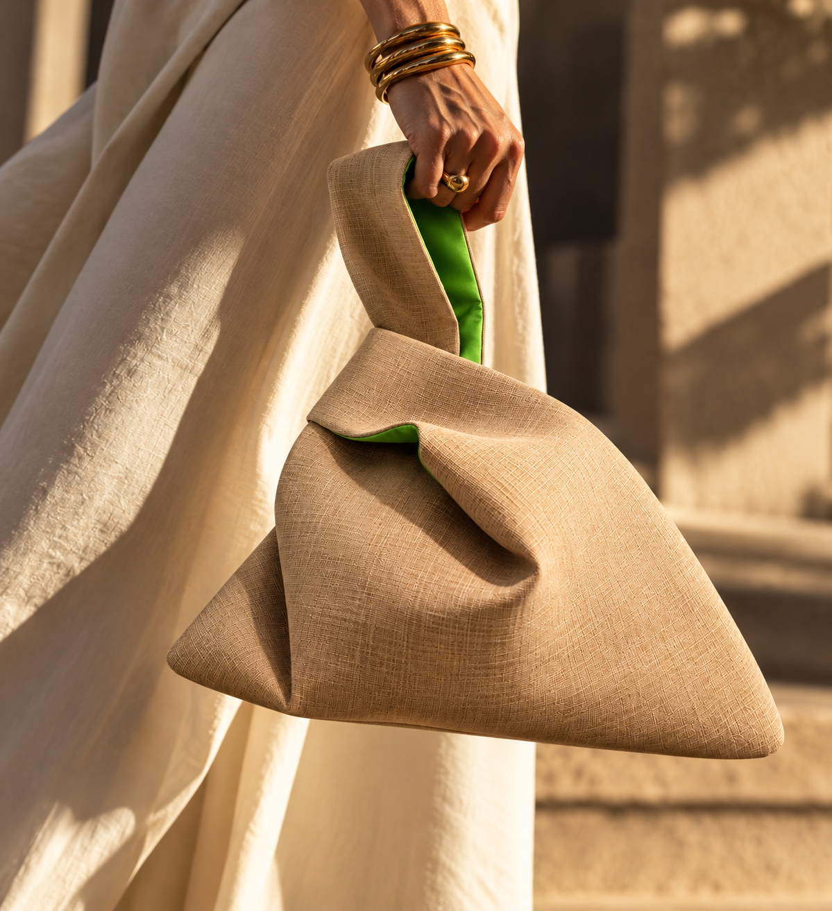BORSA NODO BEIGE