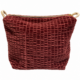 Trousse Velluto Goffrato da donna in velluto
