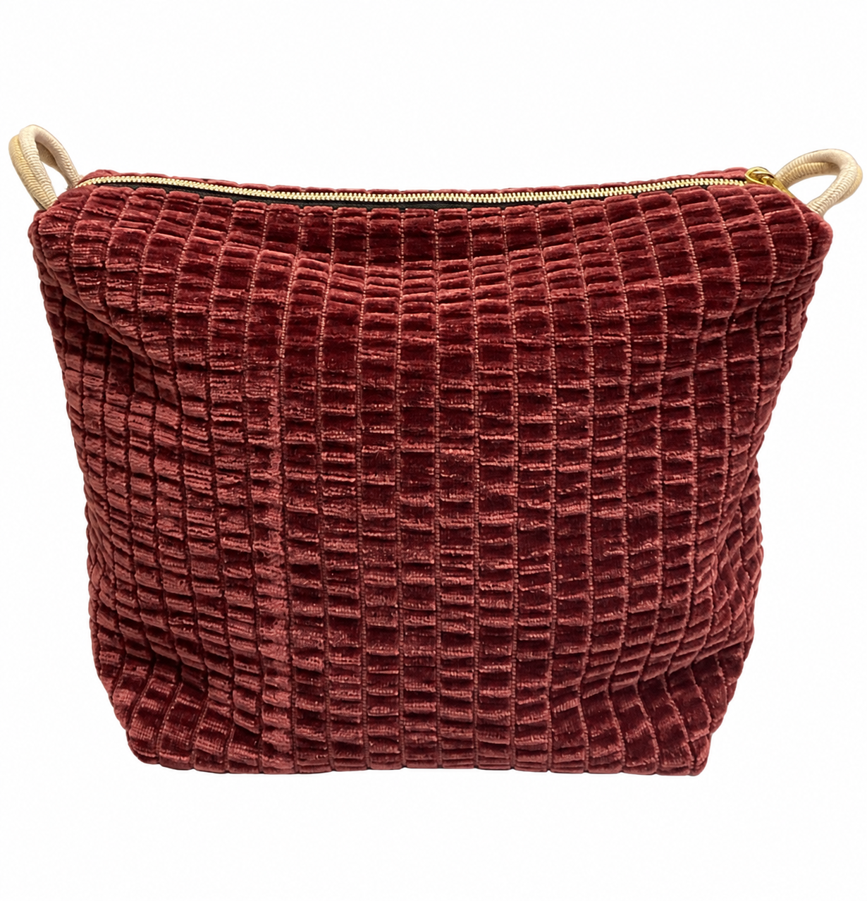 Trousse Velluto Goffrato da donna in velluto